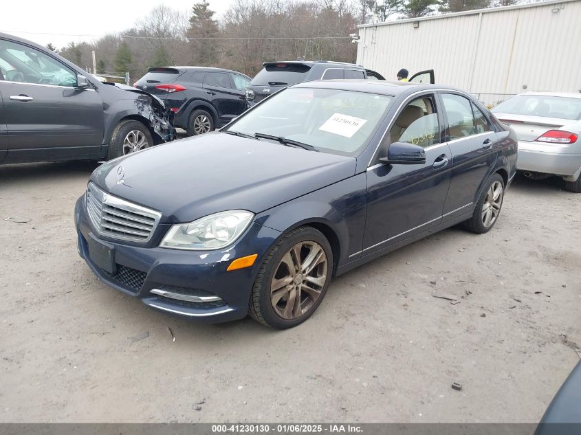 VIN WDDGF8AB7ER310702 2014 Mercedes-Benz C 300, Lux... no.2