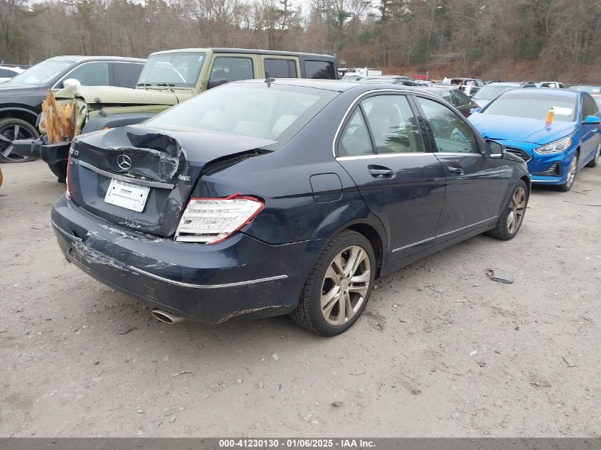 VIN WDDGF8AB7ER310702 2014 Mercedes-Benz C 300, Lux... no.4