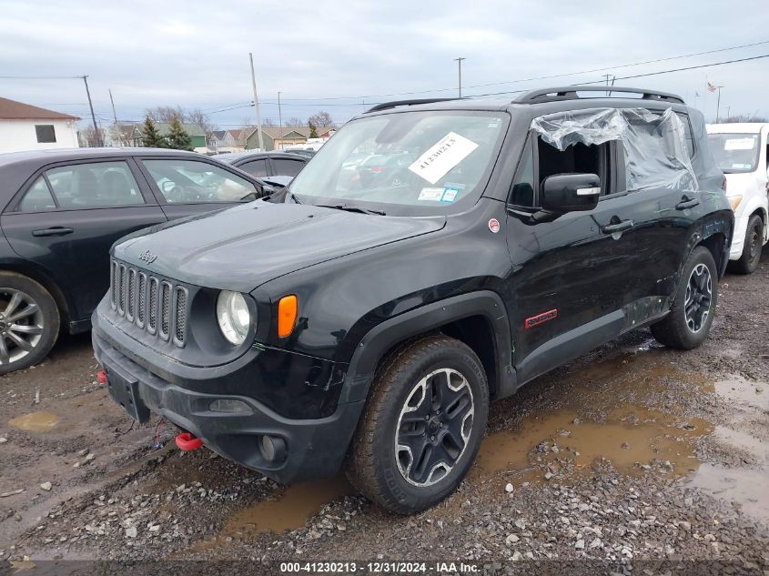 VIN ZACCJBCT6GPD27244 2016 Jeep Renegade, Trailhawk no.2