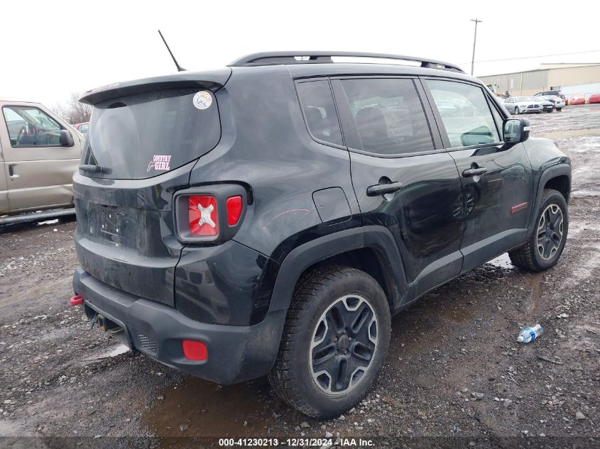 VIN ZACCJBCT6GPD27244 2016 Jeep Renegade, Trailhawk no.4