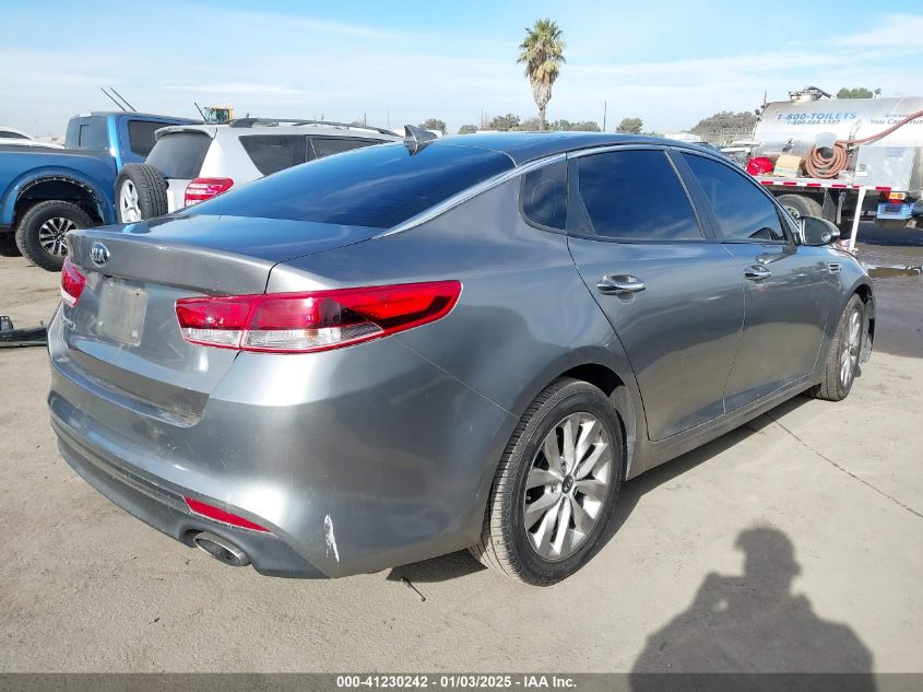 VIN 5XXGT4L3XGG024575 2016 KIA Optima, LX no.4