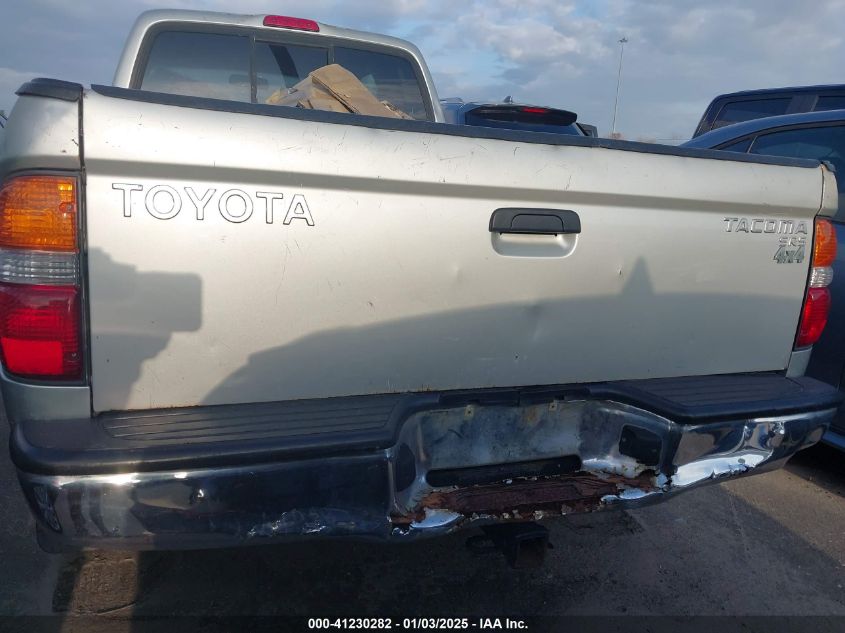 2004 Toyota Tacoma VIN: 5TEWM72NX4Z348782 Lot: 41230282