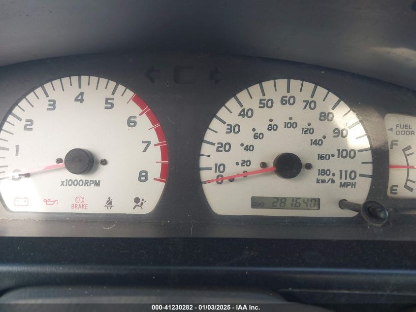 2004 Toyota Tacoma VIN: 5TEWM72NX4Z348782 Lot: 41230282