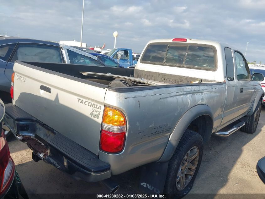 2004 Toyota Tacoma VIN: 5TEWM72NX4Z348782 Lot: 41230282