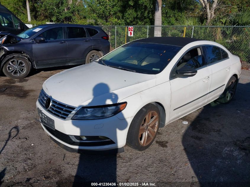 VIN WVWBN7AN6DE563768 2013 VOLKSWAGEN CC no.2