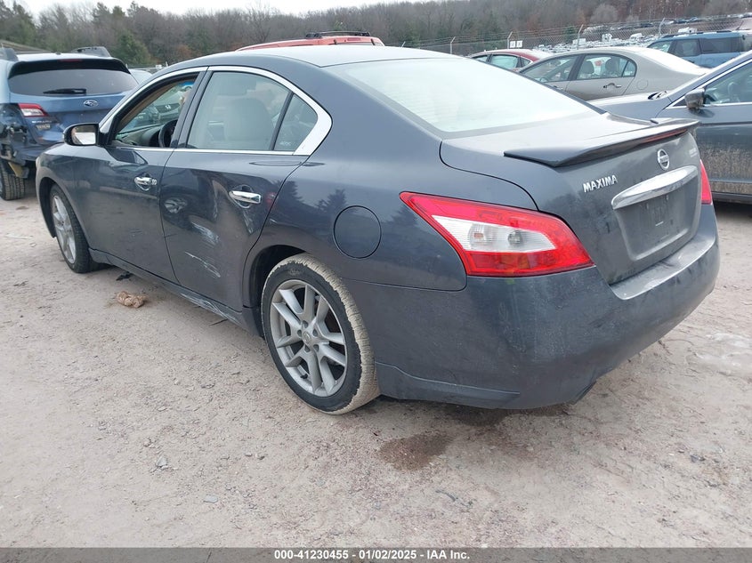 2009 NISSAN MAXIMA VIN: 1N4AA51EX9C851555