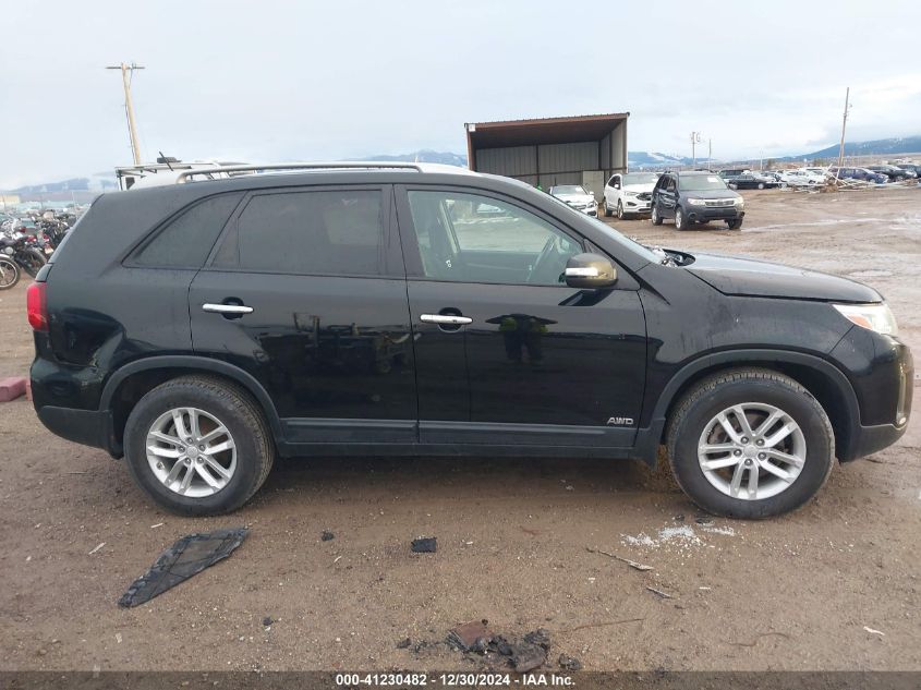 2015 KIA SORENTO LX V6 - 5XYKTDA75FG649766