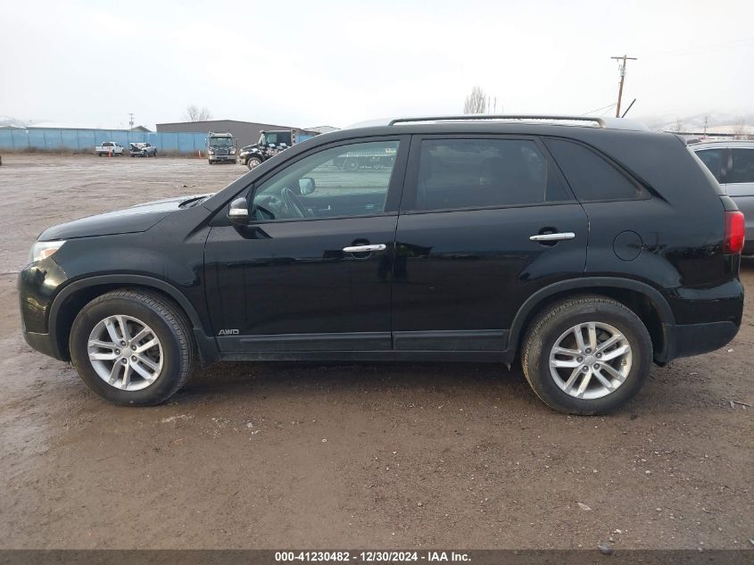 2015 KIA SORENTO LX V6 - 5XYKTDA75FG649766