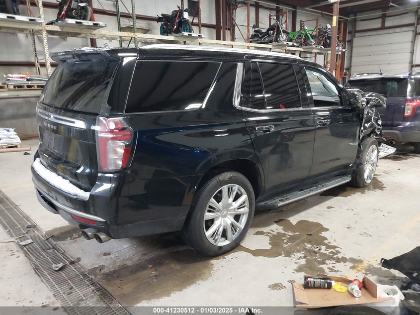 2022 CHEVROLET TAHOE 4WD HIGH COUNTRY - 1GNSKTKL5NR170909