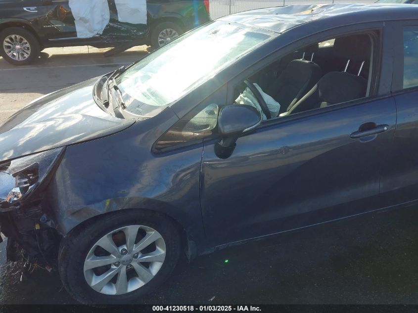 2015 Kia Rio Ex VIN: KNADN4A33F6449775 Lot: 41230518