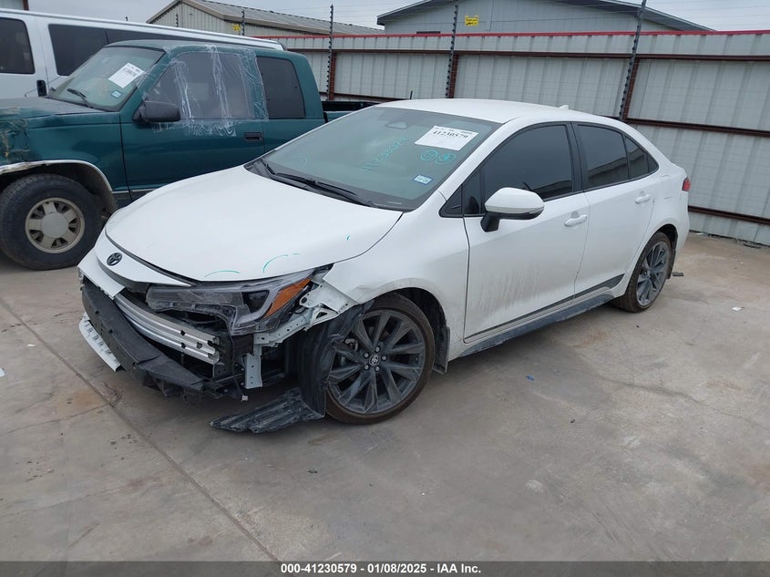 Vin: 5yfs4mcexsp219861, lot: 41720902, toyota corolla se 20252