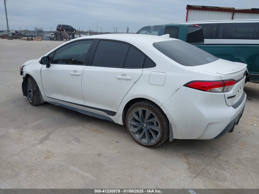 Vin: 5yfs4mcexsp219861, lot: 41720902, toyota corolla se 20253