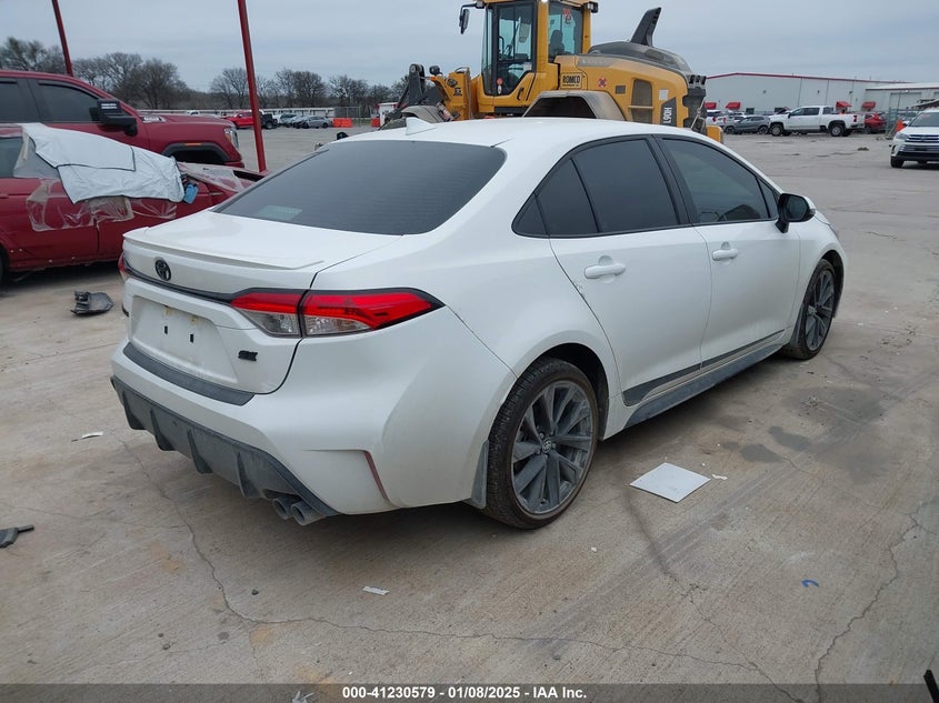 Vin: 5yfs4mcexsp219861, lot: 41720902, toyota corolla se 20254