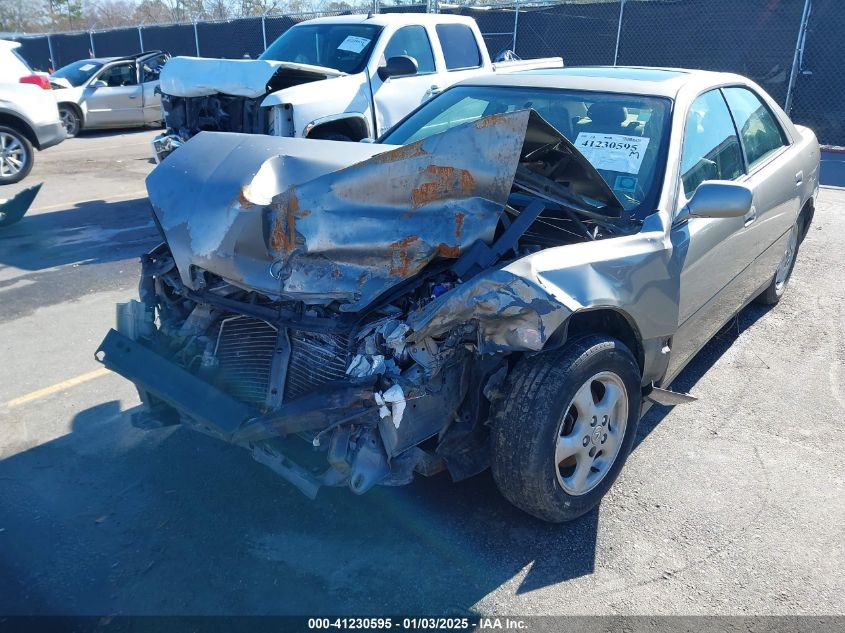 1998 Lexus Es 300 VIN: JTHBF28G0W0096420 Lot: 41230595