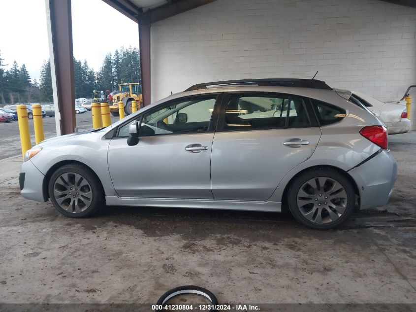 VIN JF1GPAL69E8318844 2014 Subaru Impreza, 2.0I Spo... no.14