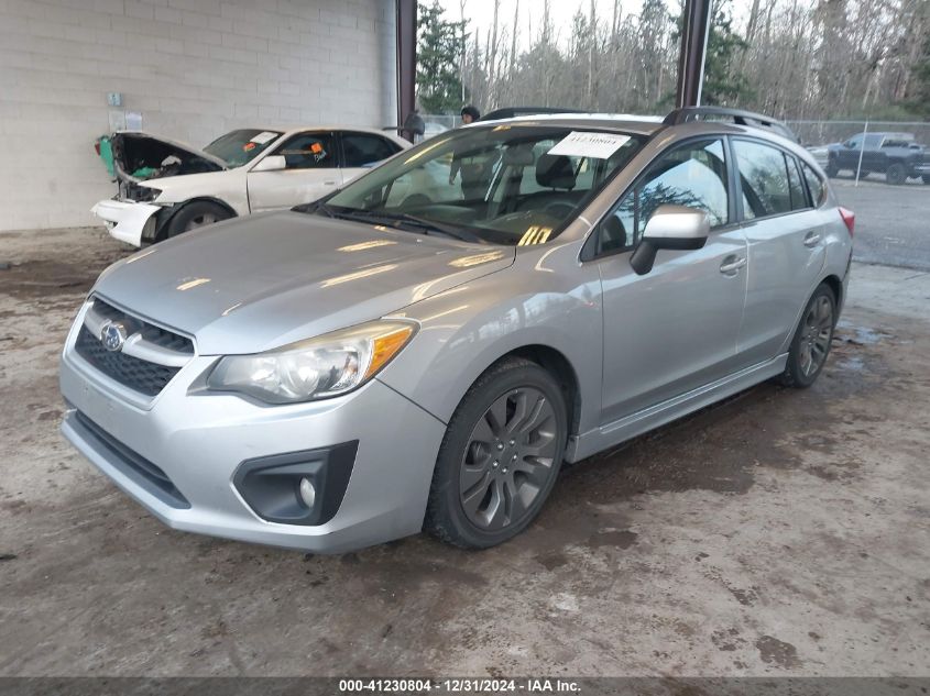 VIN JF1GPAL69E8318844 2014 Subaru Impreza, 2.0I Spo... no.2