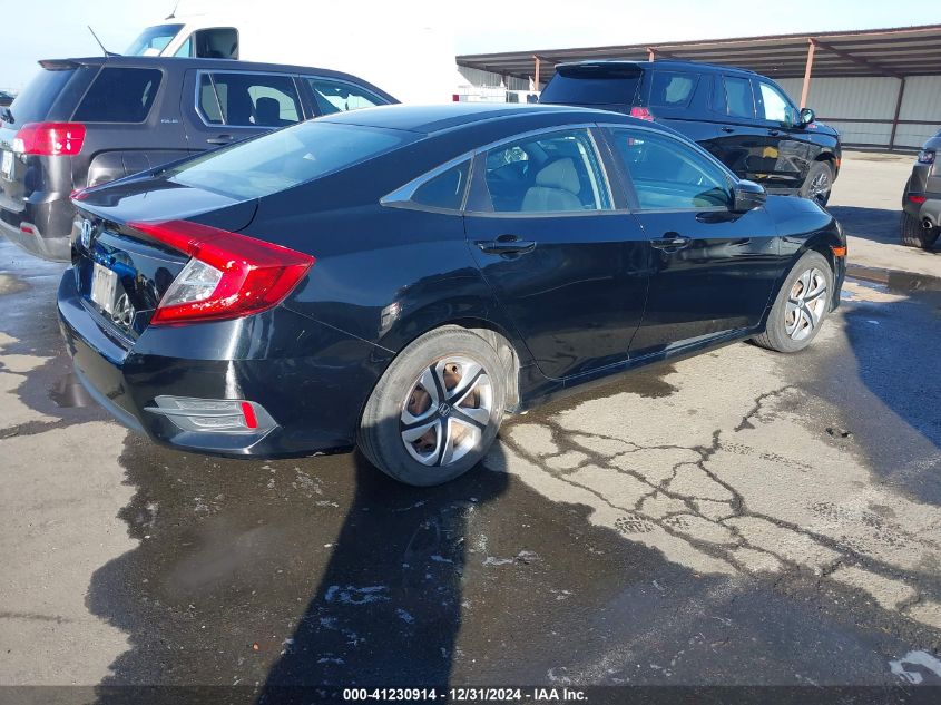 VIN 19XFC2F56GE230837 2016 Honda Civic, LX no.4