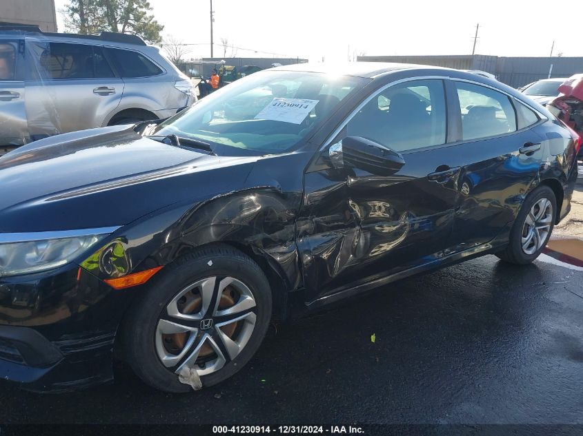 VIN 19XFC2F56GE230837 2016 Honda Civic, LX no.6