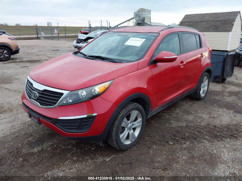 2012 Kia Sportage Lx VIN: KNDPB3A29C7313344 Lot: 41230918