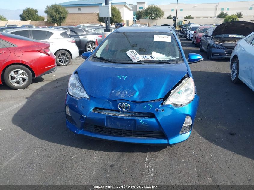 VIN JTDKDTB30E1074980 2014 Toyota Prius, C One no.12