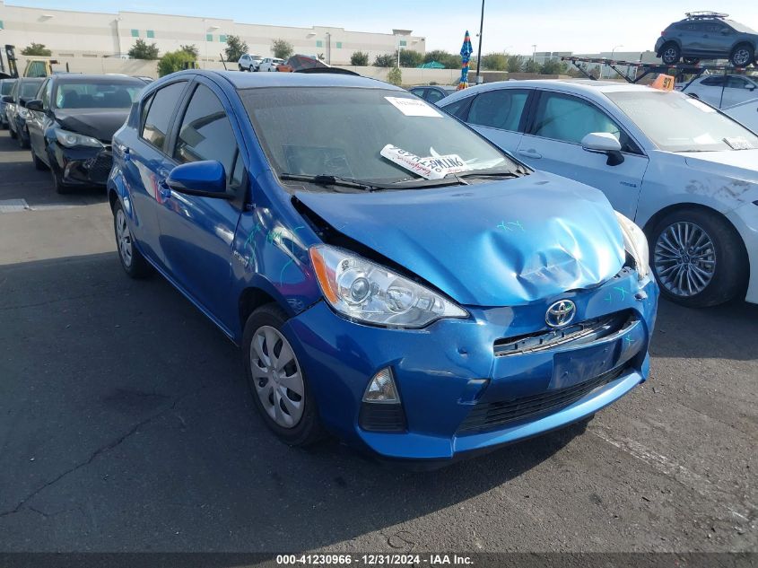 VIN JTDKDTB30E1074980 2014 Toyota Prius, C One no.13