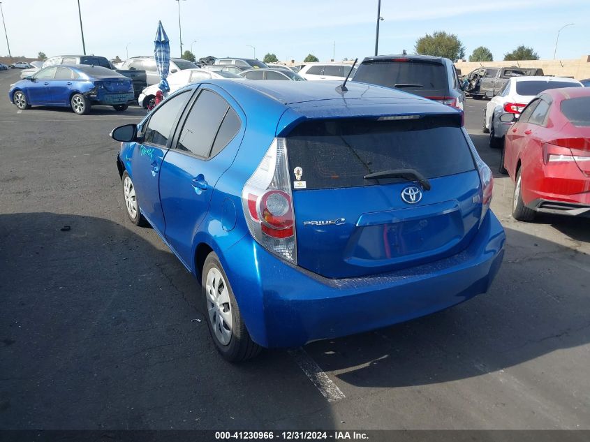 VIN JTDKDTB30E1074980 2014 Toyota Prius, C One no.14