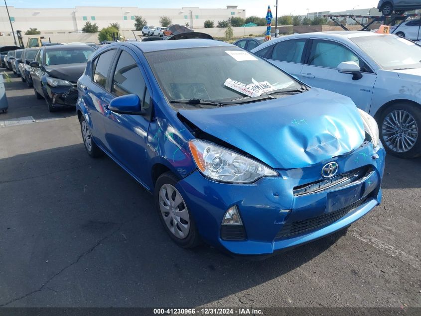 VIN JTDKDTB30E1074980 2014 Toyota Prius, C One no.1