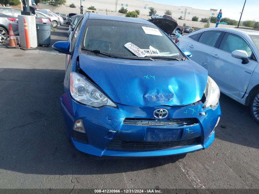 VIN JTDKDTB30E1074980 2014 Toyota Prius, C One no.6