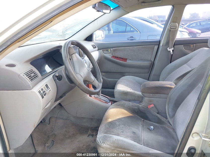 2007 TOYOTA COROLLA VIN: 2T1BR32E97C747055