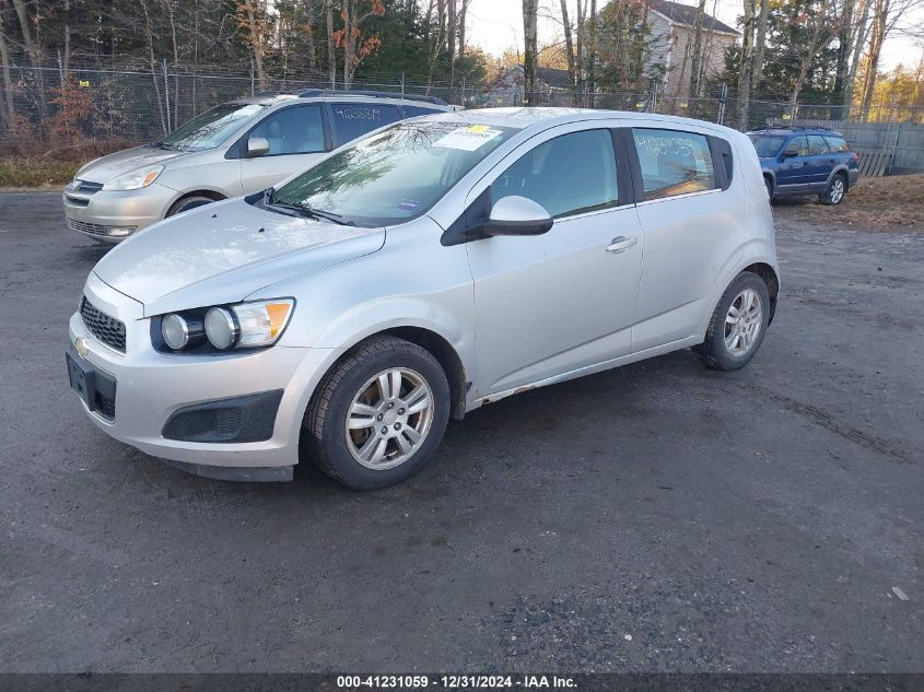 VIN 1G1JD6SH7D4203621 2013 CHEVROLET SONIC no.2