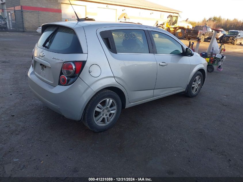 VIN 1G1JD6SH7D4203621 2013 CHEVROLET SONIC no.4