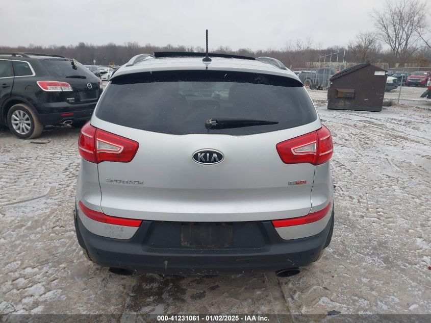 2012 Kia Sportage Sx VIN: KNDPCCA63C7311167 Lot: 41231061