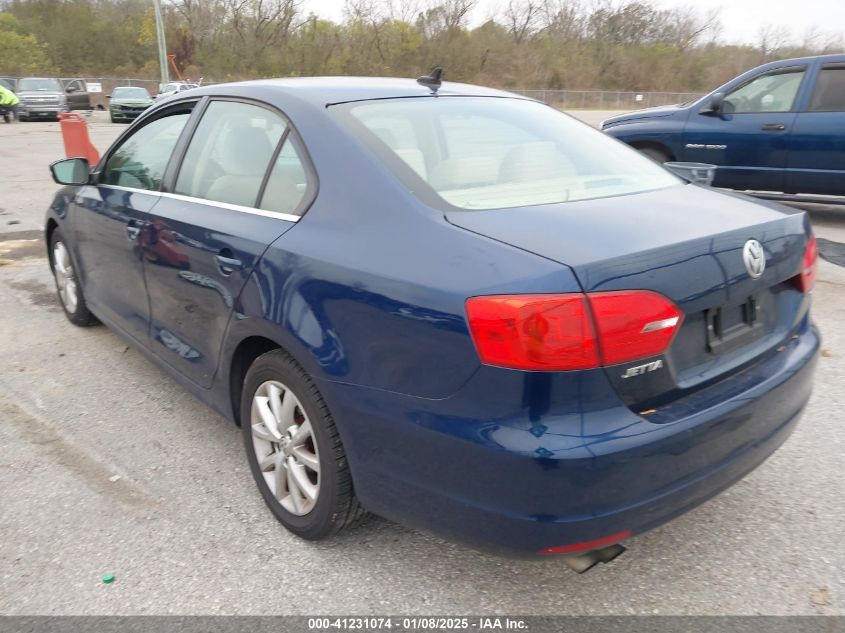 VIN 3VWD07AJXEM427317 2014 Volkswagen Jetta, SE no.3