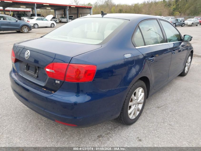 VIN 3VWD07AJXEM427317 2014 Volkswagen Jetta, SE no.4