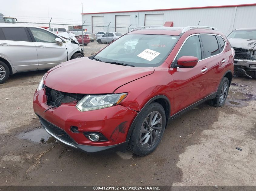 VIN 5N1AT2MV0GC802632 2016 NISSAN ROGUE no.2