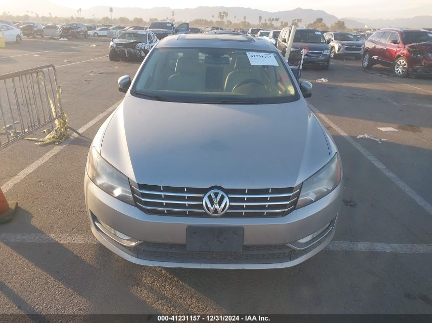 VIN 1VWCN7A30DC038698 2013 VOLKSWAGEN PASSAT no.6