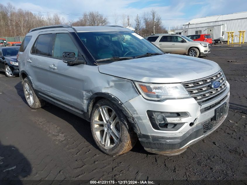 VIN 1FM5K8D80GGA05095 2016 Ford Explorer, Xlt no.1