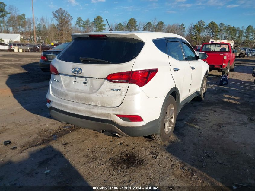 VIN 5NMZT3LB4JH083835 2018 Hyundai Santa Fe, Sport... no.4