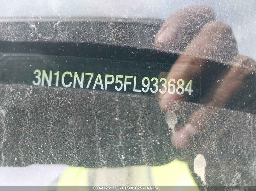 2015 NISSAN VERSA S/S PLUS/SV/SL - 3N1CN7AP5FL933684