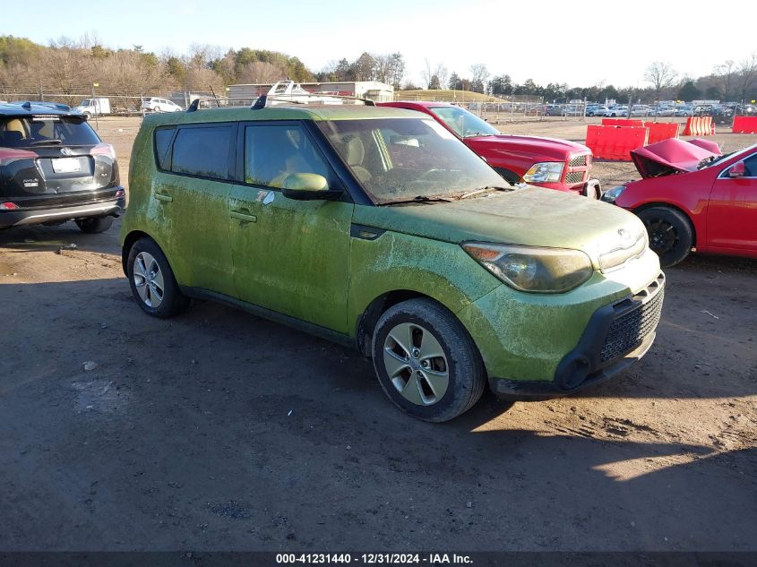 VIN KNDJN2A23E7717427 2014 KIA SOUL no.1