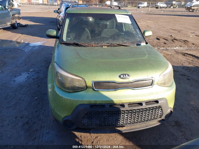 VIN KNDJN2A23E7717427 2014 KIA SOUL no.6