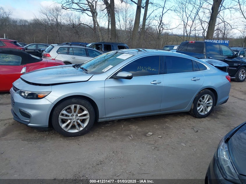 2017 CHEVROLET MALIBU VIN: 1G1ZE5ST6HF162651