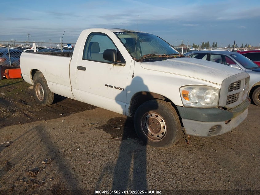 2007 DODGE RAM 1500 VIN: 1D7HA16N17J611173