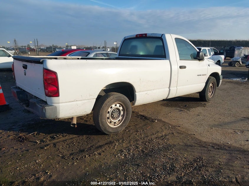 2007 DODGE RAM 1500 VIN: 1D7HA16N17J611173