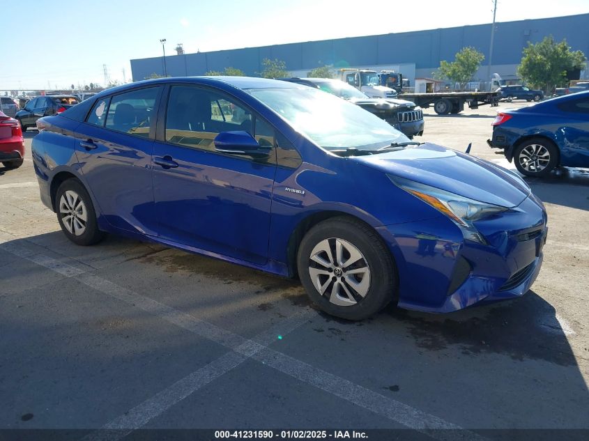 VIN JTDKBRFU7J3070497 2018 TOYOTA PRIUS no.1