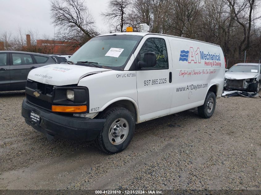 VIN 1GCZGTCB5D1119485 2013 Chevrolet Express 3500,... no.2