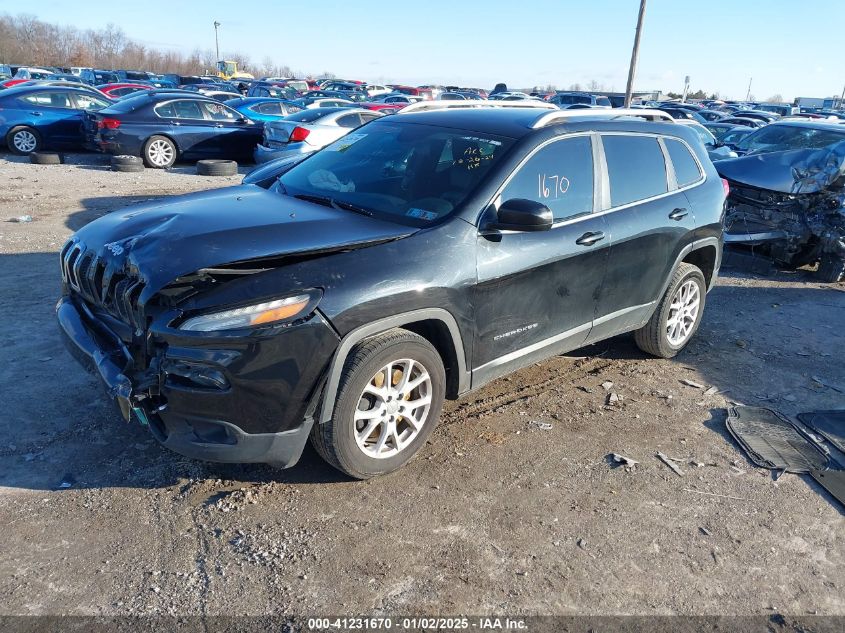 VIN 1C4PJLCB5EW143492 2014 JEEP CHEROKEE no.2