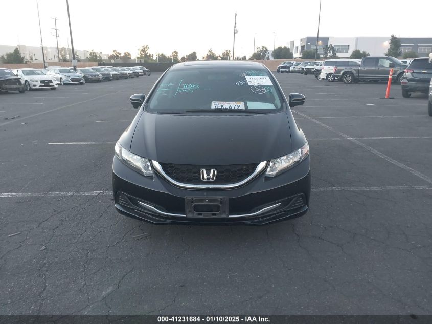 VIN 19XFB2F83FE298816 2015 Honda Civic, EX no.12