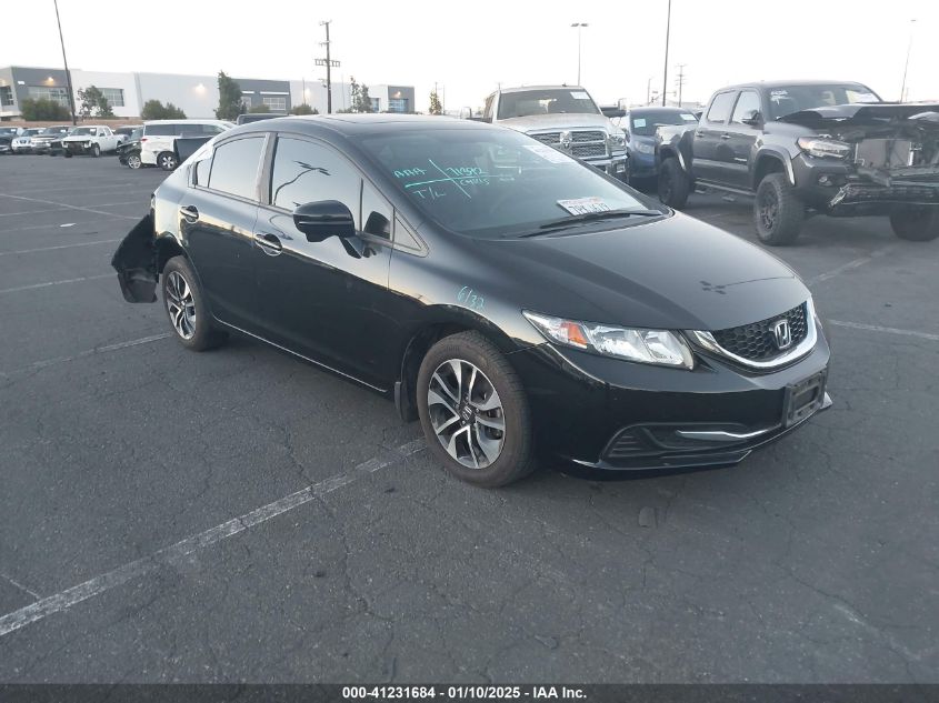 VIN 19XFB2F83FE298816 2015 Honda Civic, EX no.1