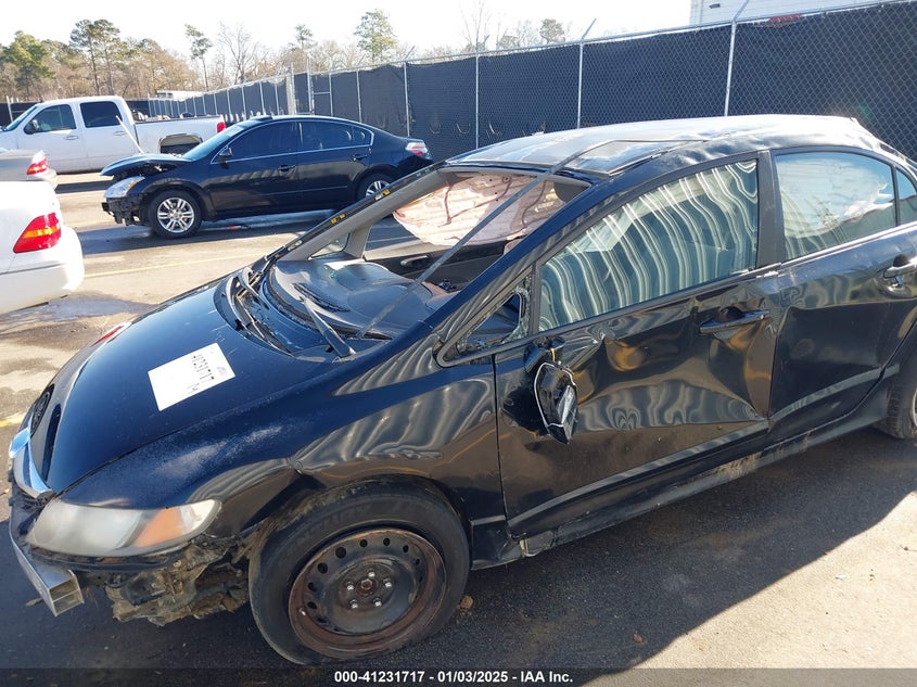 2011 HONDA CIVIC VIN: 2HGFA1F54BH517463